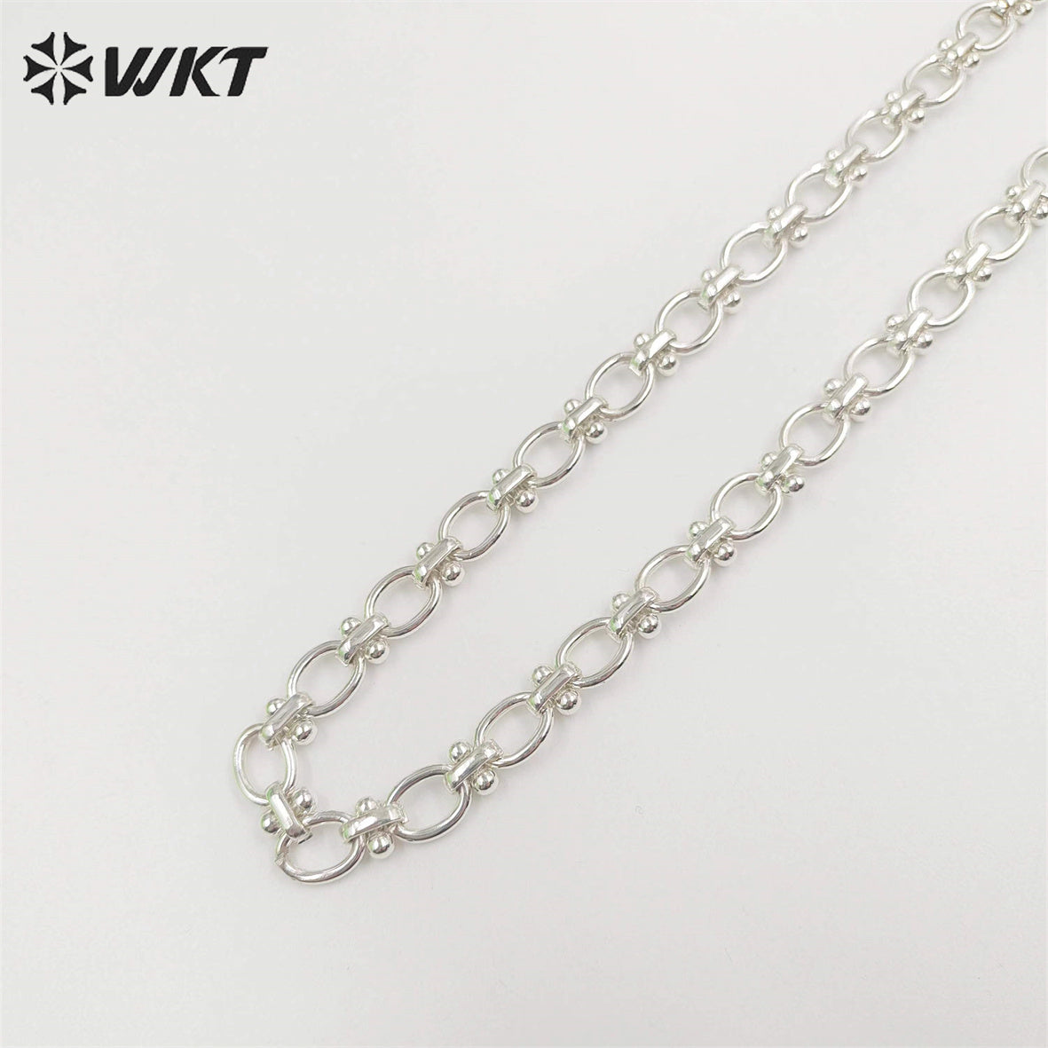 WT-BC192 Newest Fashion 18k Real Gold Plated Brass Chain Sell by Meters Oval Shape Handmade Europe Style Big Metal Chain
