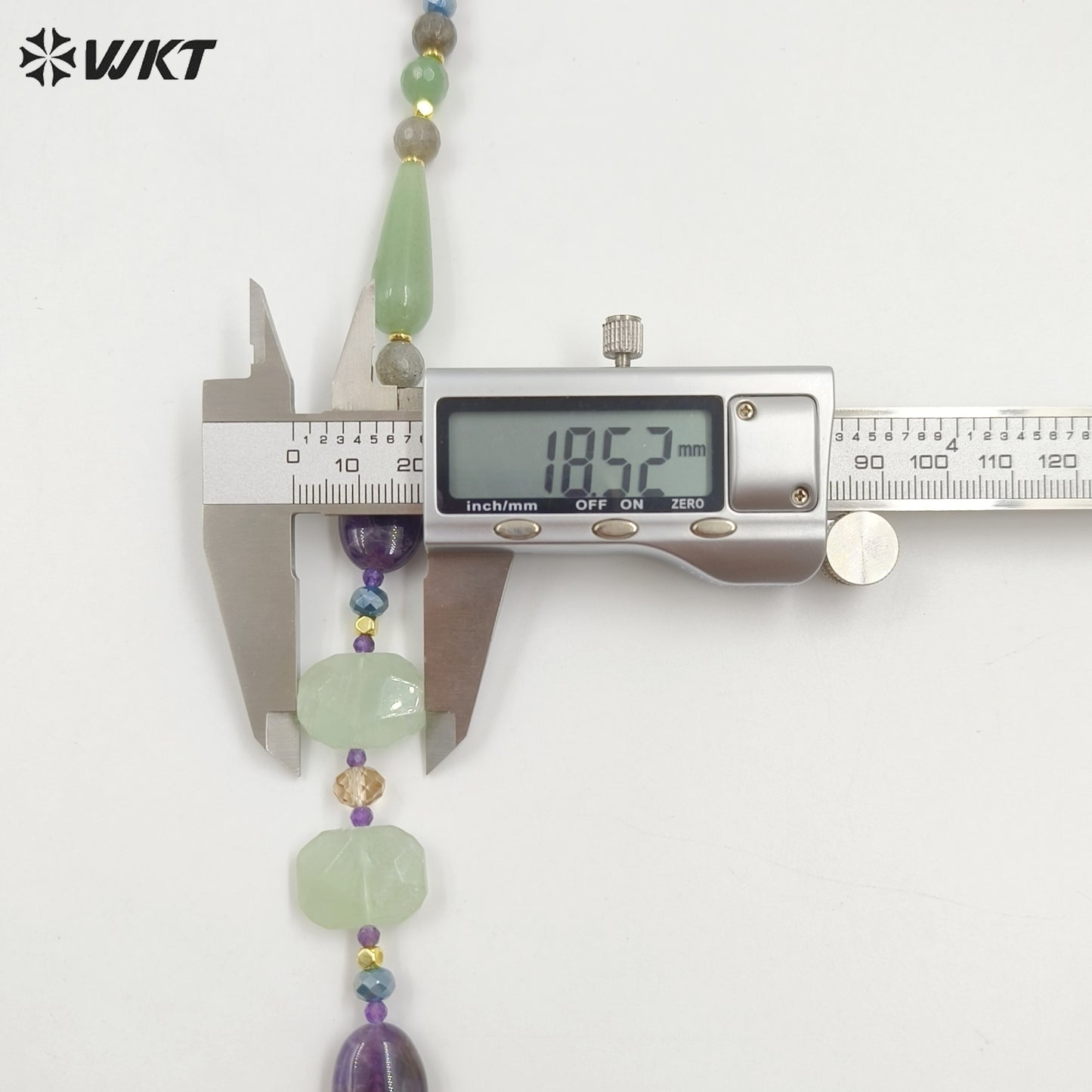 WT-N1475 Wholesale Fashion Gorgeous Hand Made Natural Stone Strand Beads Jewelry Women Necklace for Anneversary