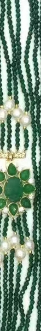 WT-N1477 Gorgeous Design Luxury Style Flower Shape Muticolor Gemstone Beads Women Statement Necklace for Engagement Celebration