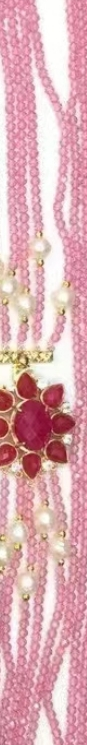 WT-N1477 Gorgeous Design Luxury Style Flower Shape Muticolor Gemstone Beads Women Statement Necklace for Engagement Celebration