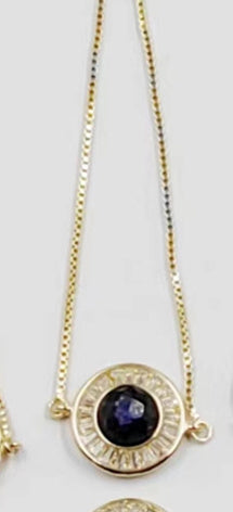 WT-B624 WKT Elegant Charming Round Micropaved Cubic Zircon Gold Bezel Stone Bracelet Adjustable Gold Double Connector Bracelet