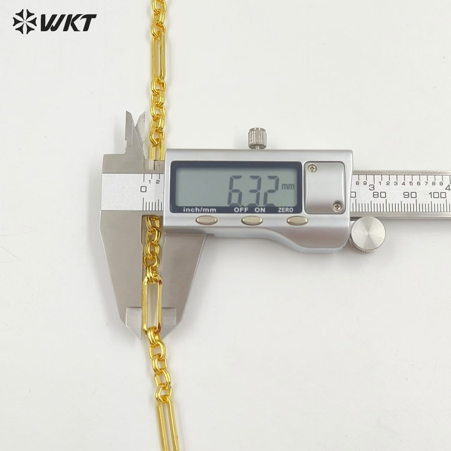 WT-BC231 Europe and the United States Simple Gold Temperament Metal Texture Necklace Hip-hop Cool Style Clavicle Chain