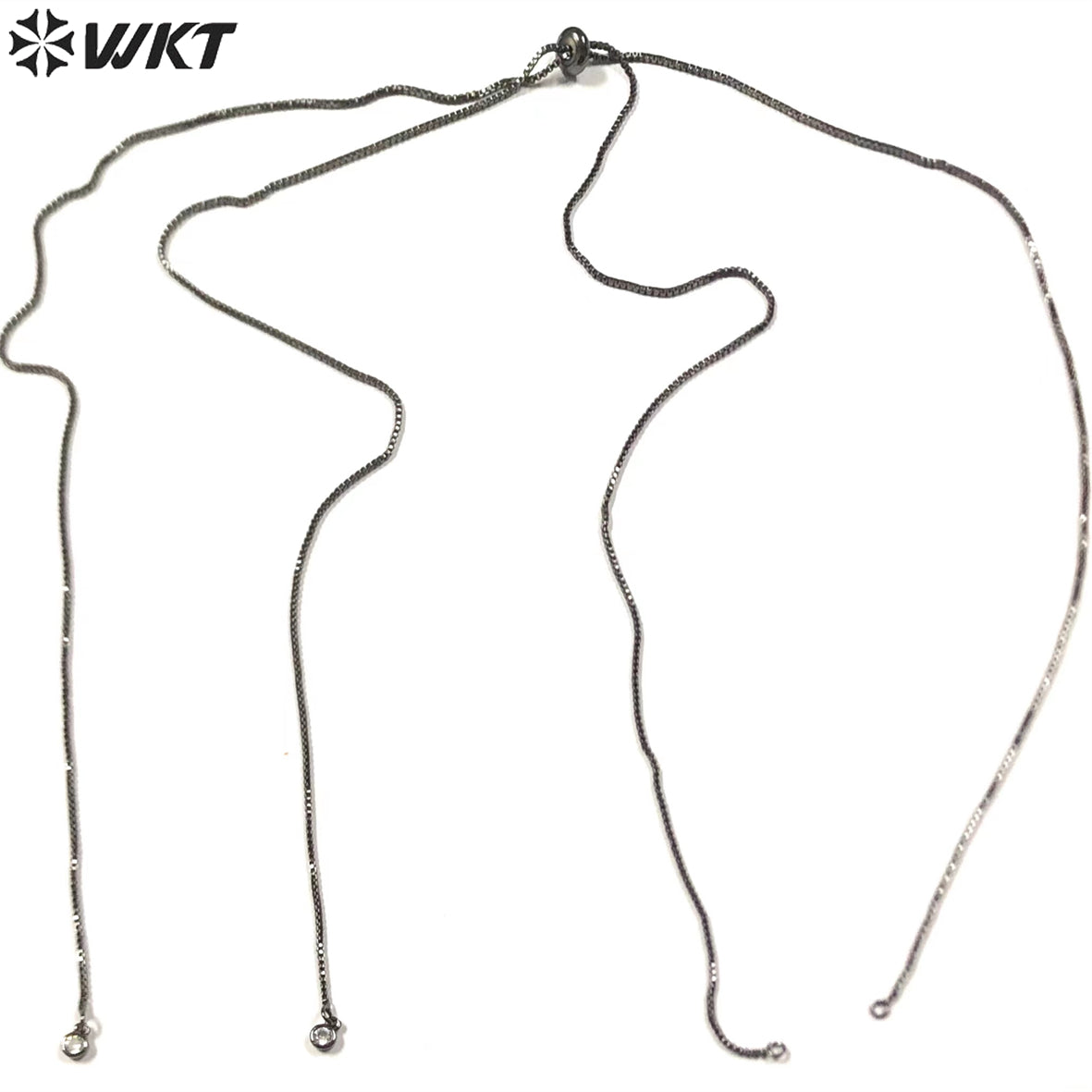 WT-BFN041 30inch Length Gold Chain With 18k Gold Plated Yellow Brass Chain Exquisite and Compact Link Chain for Paty