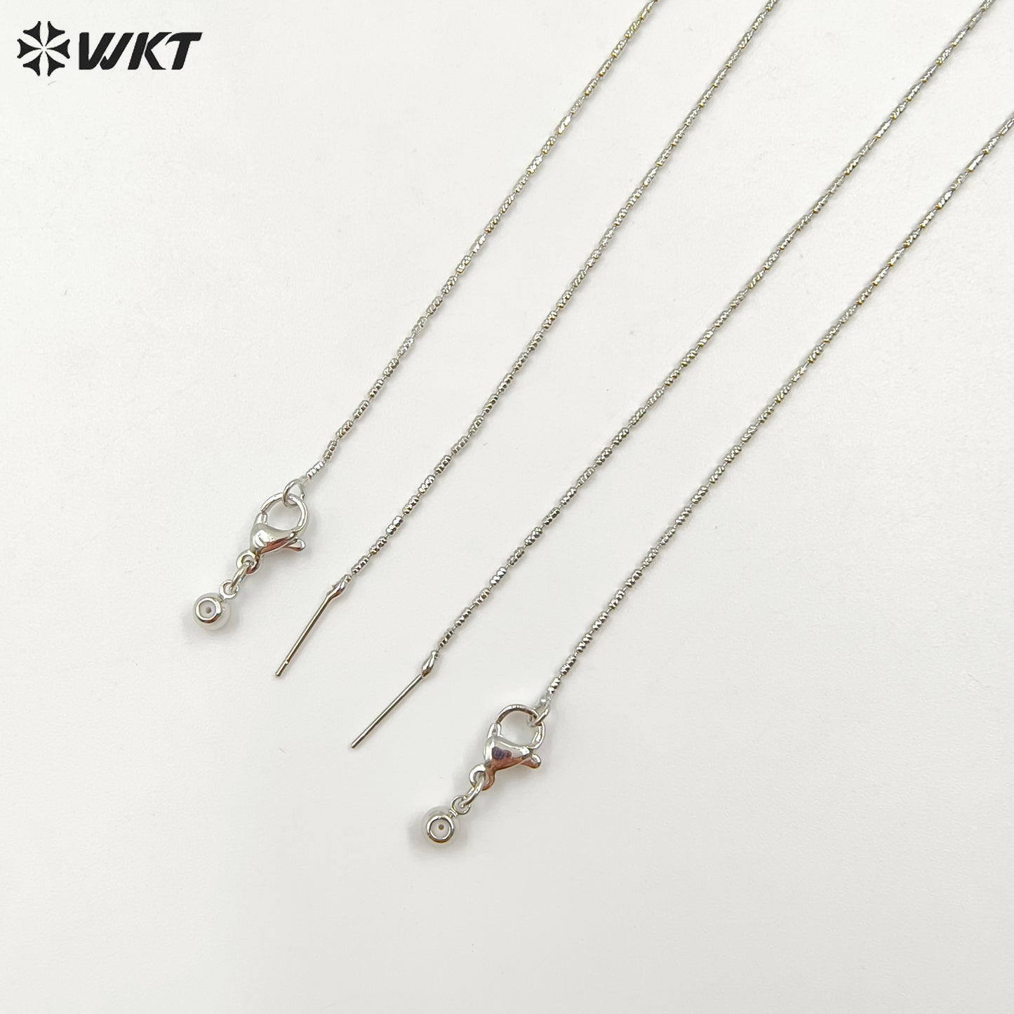 WT-BFN062 Fashion 18k Real Gold Plated Women Jewelry Bamboo Chain for Pendants Match Neckllace