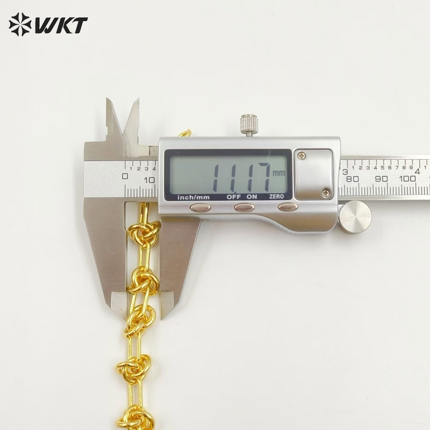 WT-BC236 Wholesale Hot Style Stylish 18K Gold Plated Natural Brass Clasp Chain Can Be Made Bracelet Necklace Jewelry Accessories