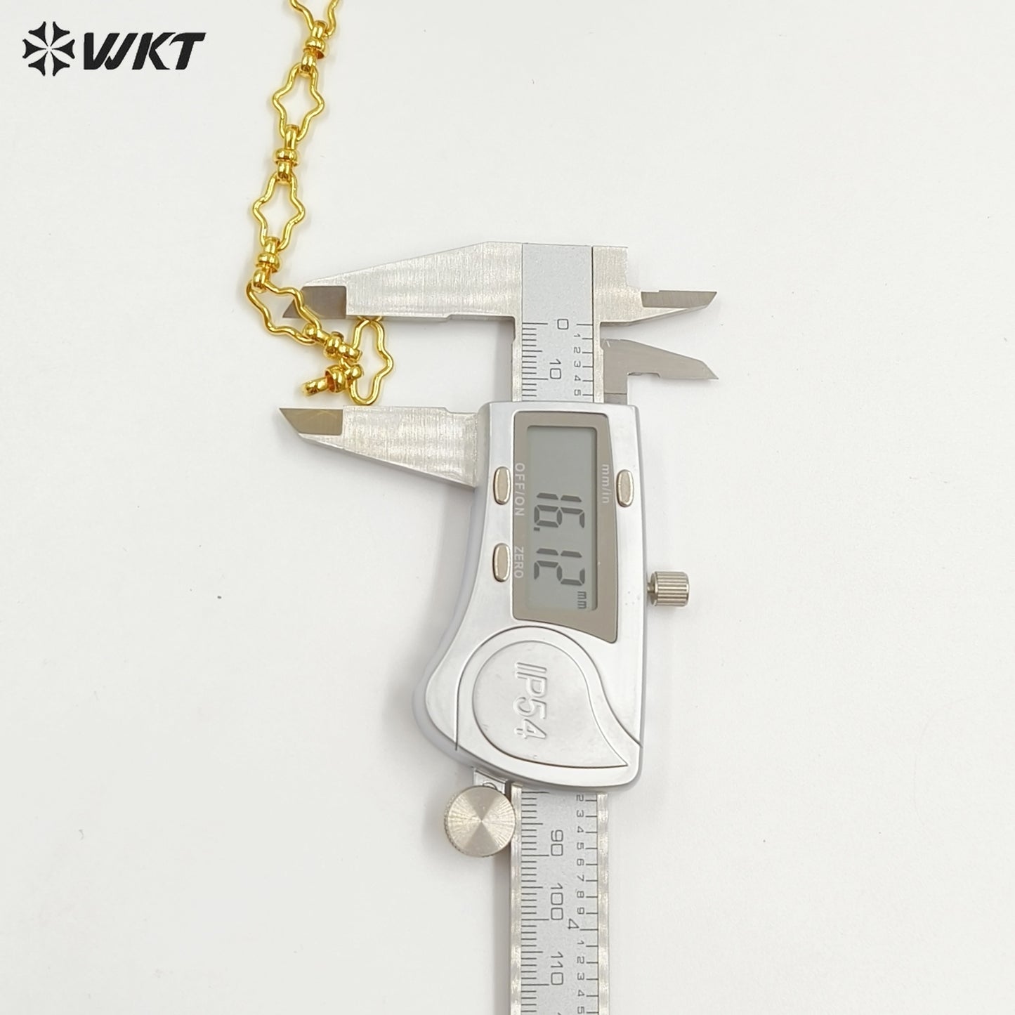 WT-BC263 Newest Sales Fashion Style Cross Shape Chain Yellow Brass With Gold Plated For Women Jewelry Handmade Wholesale