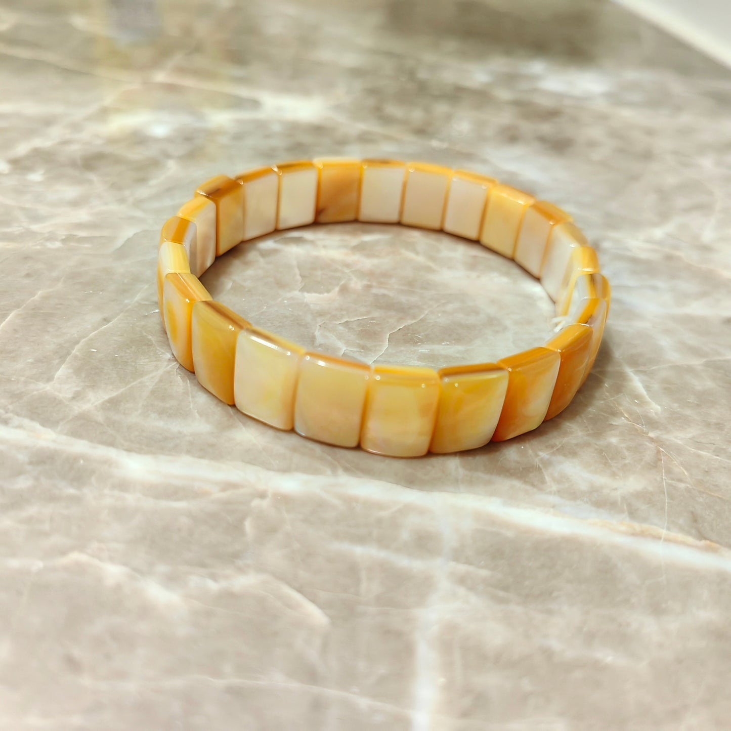 MPB136 Wonderful Design Vintage Style Natural White Yellow And Abalone Shell Bracelets For Men Women Daily Wearing Jewelry