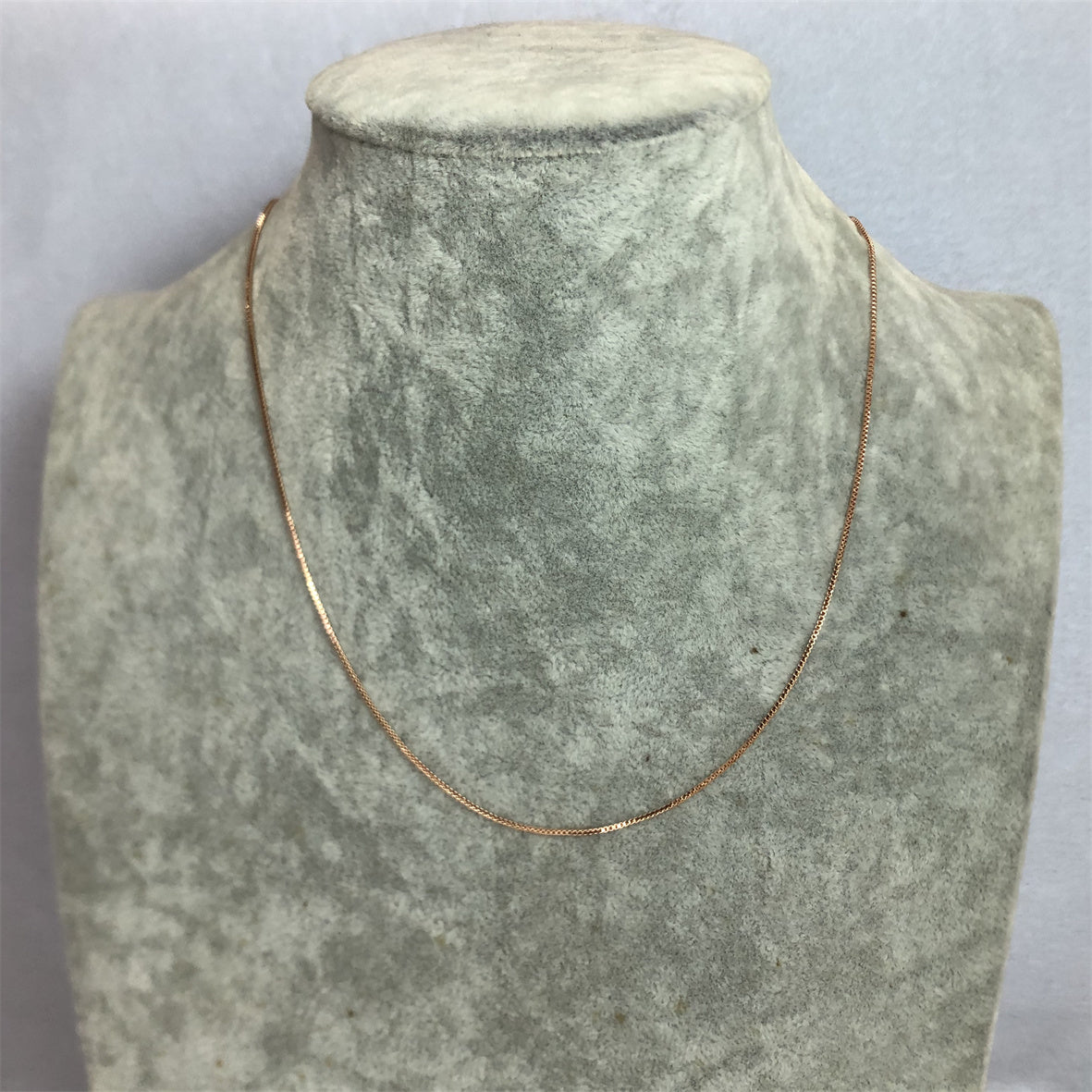 WT-BFN022 Nice and Attractive Jewelry 18k Real Gold Plated Box Chain in Adjustable Brass Pin Chain Women Jewelry Finding Chain