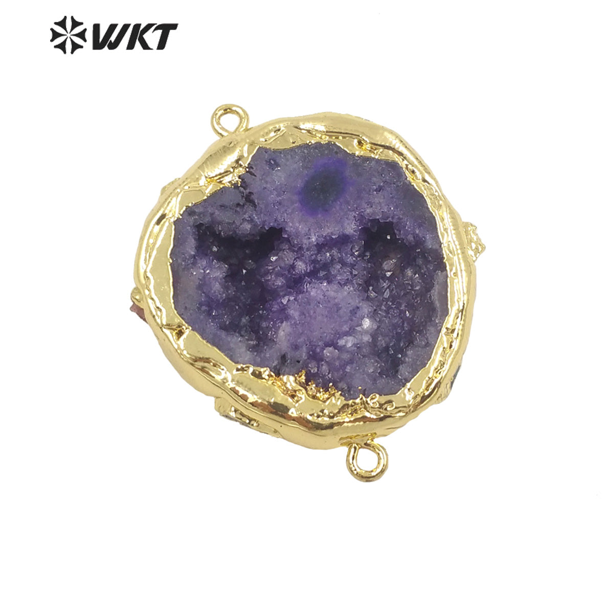 WT-P1722 2021 Fine Jewelry Geode Quartz Pendant Beautiful and Nice Jewelry Pendant As a Gift for Big Party so Luxury