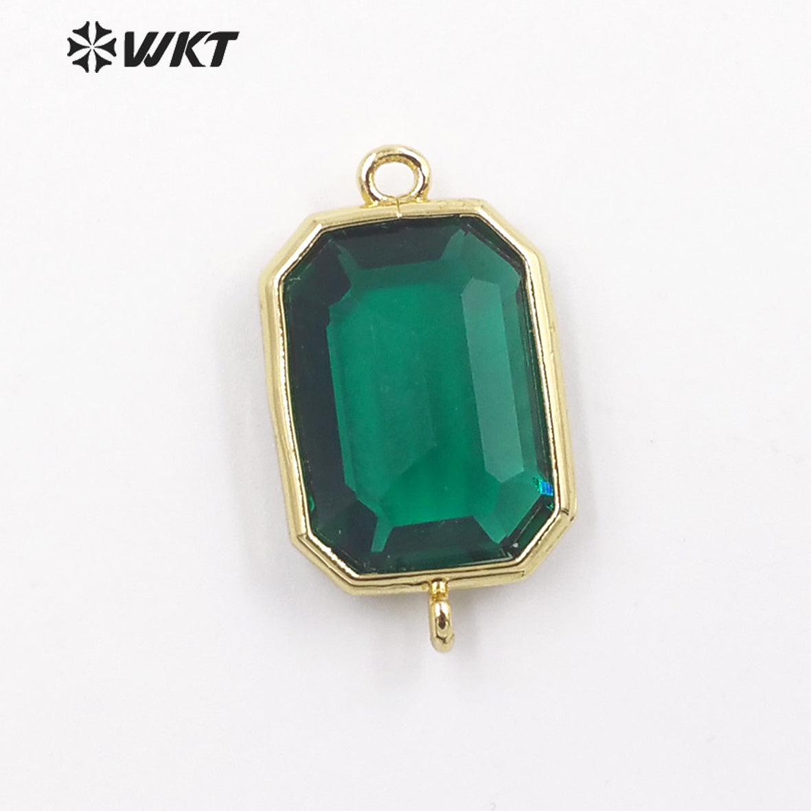 WT-C317 WKT Lapis/ Labradorite Gemstone Connectors for Jewelry Findings Amethyst Amazonite Stone for Bracelet