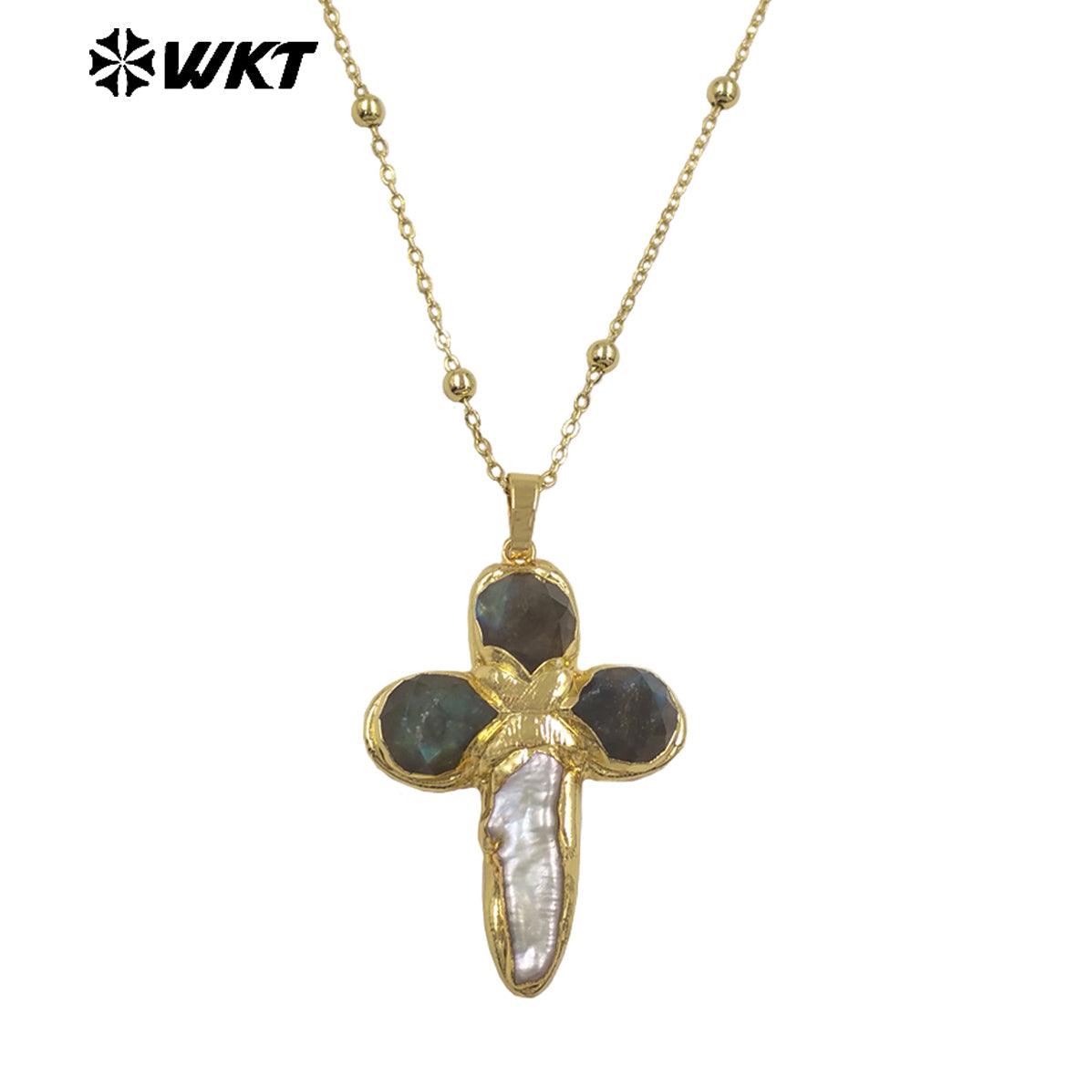 WT-JN284 Lastely Populared Design Necklace With 18k Gold Plated for Women Precious Birthday Gifts