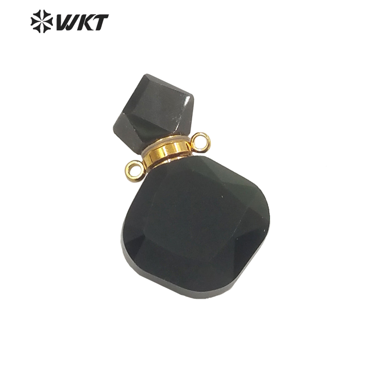 WT-P1723 Best Fashion Mystery Hand Carved Natural Black Obsidian Pendant Hot Loose Gemstone for Gift and Party so Wonderful