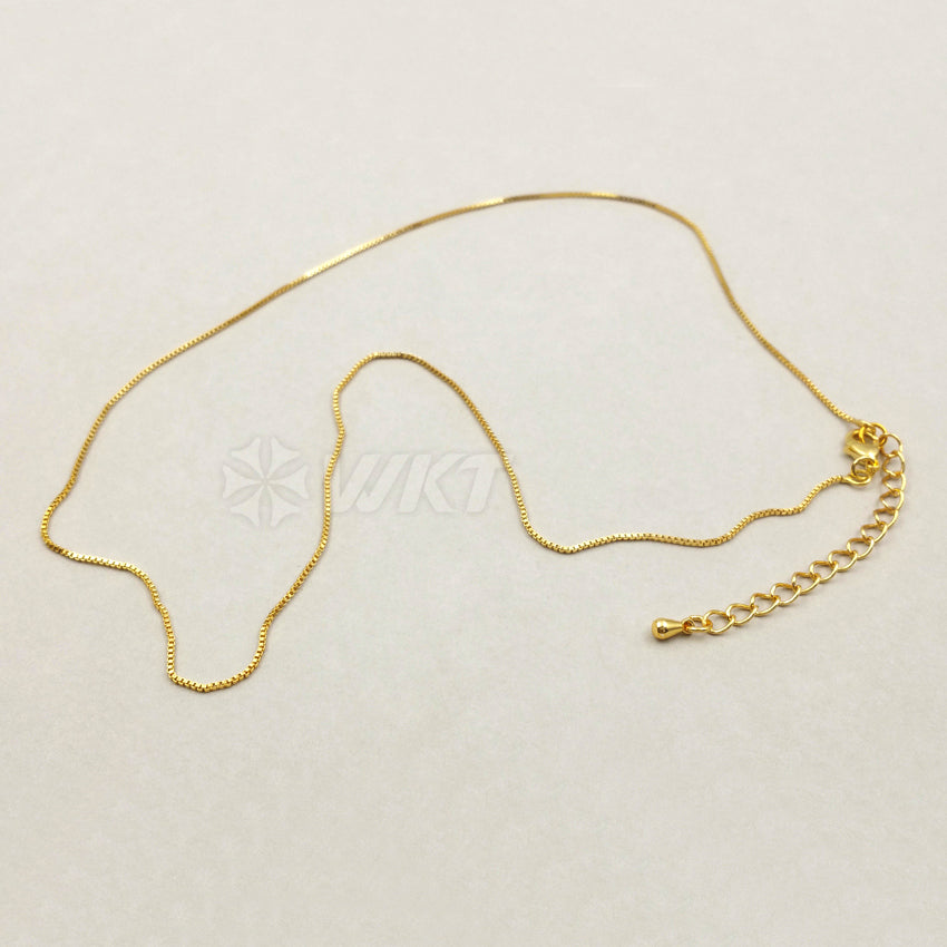 WT-N1063 WKT Unique New Arrival Wholesale Fashion Link Chain Real Gold Plated Generous Brass Necklace Chain