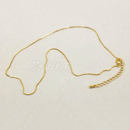 WT-N1063 WKT Unique New Arrival Wholesale Fashion Link Chain Real Gold Plated Generous Brass Necklace Chain