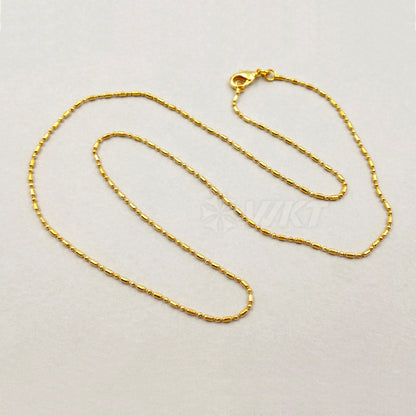 WT-N1042 WKT New Necklace Fashion Trendy Jewelry Best Electroplated Resist Tarnishable Brass Necklace Chain