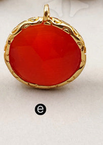 JF170 Wholesale Beautiful Cat Eyes Studs Earring Finding With Best Pure Gold Electroplate Round Shape Studs Earring Finding