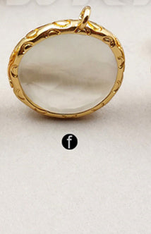 JF170 Wholesale Beautiful Cat Eyes Studs Earring Finding With Best Pure Gold Electroplate Round Shape Studs Earring Finding