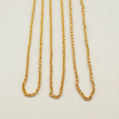 WT-N1064 WKT Wholesale New Arrival High Quality Fashion Link Chain Elegant Brass Necklace Chain
