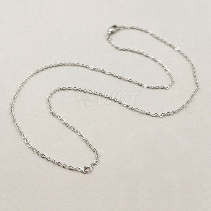 WT-N1046 WKT New Necklace Fashion Jewelry Best Electroplated Resist Tarnishable Brass Necklace Chain