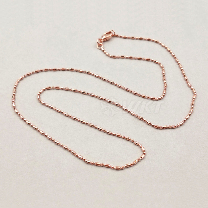 WT-N1042 WKT New Necklace Fashion Trendy Jewelry Best Electroplated Resist Tarnishable Brass Necklace Chain