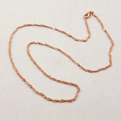 WT-N1037 WKT New Necklace Fashion Jewelry 2017 Popular Exquisite Brass Necklace Chain