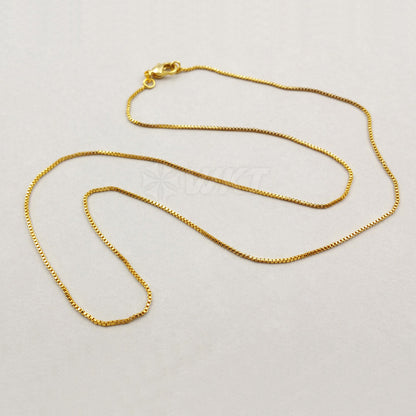 WT-N1044 WKT New Necklace Fashion Jewelry Exquisite Brass Necklace Chain 18k Real Gold Plated Resist Tarnishable Jewelry Chain