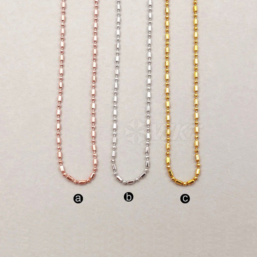 WT-N1042 WKT New Necklace Fashion Trendy Jewelry Best Electroplated Resist Tarnishable Brass Necklace Chain