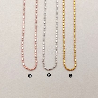 WT-N1042 WKT New Necklace Fashion Trendy Jewelry Best Electroplated Resist Tarnishable Brass Necklace Chain