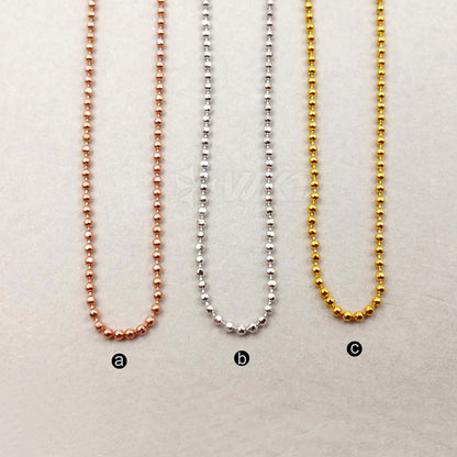 WT-N1040 WKT New Necklace Fashion Jewelry 2017 Popular Resist Tarnishable Brass Necklace Chain