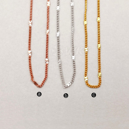 WT-N1045 Fashion Trendy Vintage New Necklace Fashion Jewelry Popular Elegant Brass Necklace Bead Chain