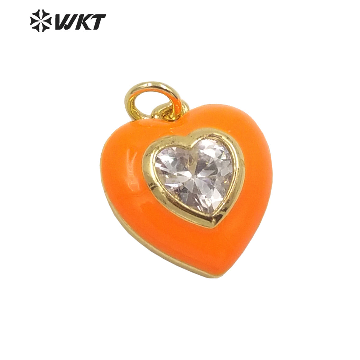 WT-MP235 Lovely and Colorful Jewelry Drop Oil on Stone Very Sweet Pendant and Attractive Jewelry Pendant As a Gift for Girl