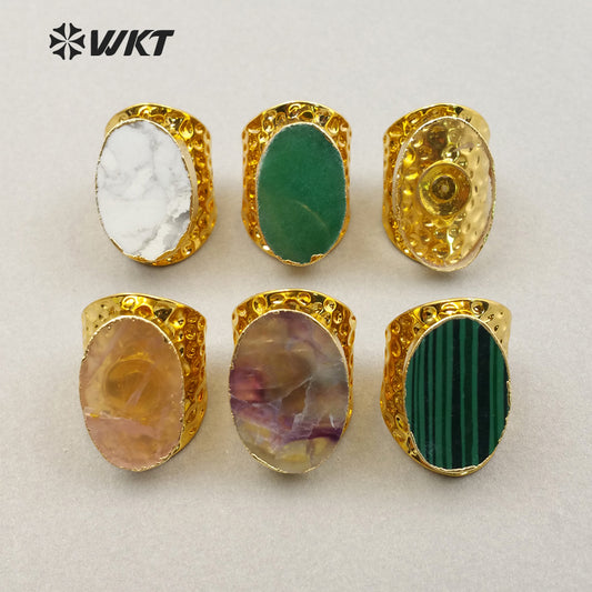 WT-R272 New Coming Multi Style Ring Fashion Gemstone Ring for Women Wholesale Decoration Gemstone Ring