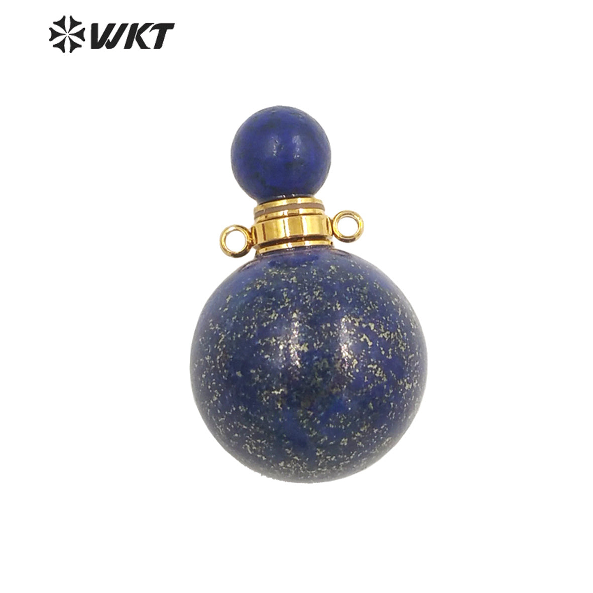 WT-P1930 Fashion Design Trendy New Precious Knife Shaped Colorful Stone Crystal Quartz Perfume Bottle Pendants