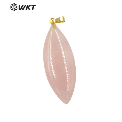 WT-P1946 Wholesale Fashion Handmade Carved Natural Stone Made for Lady Necklace Design Natural Gemstone Necklace