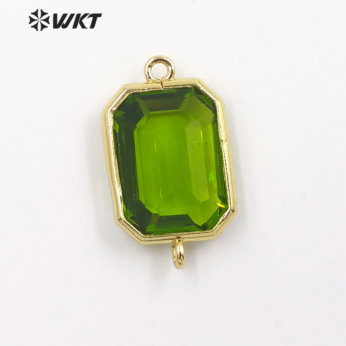 WT-C317 WKT Lapis/ Labradorite Gemstone Connectors for Jewelry Findings Amethyst Amazonite Stone for Bracelet