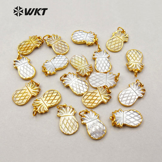 WT-P1241 WKT Fashion Jewelry for Women Jewelry Decoration Pineapple Shape Shell Pendant