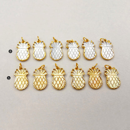 WT-P1241 WKT Fashion Jewelry for Women Jewelry Decoration Pineapple Shape Shell Pendant