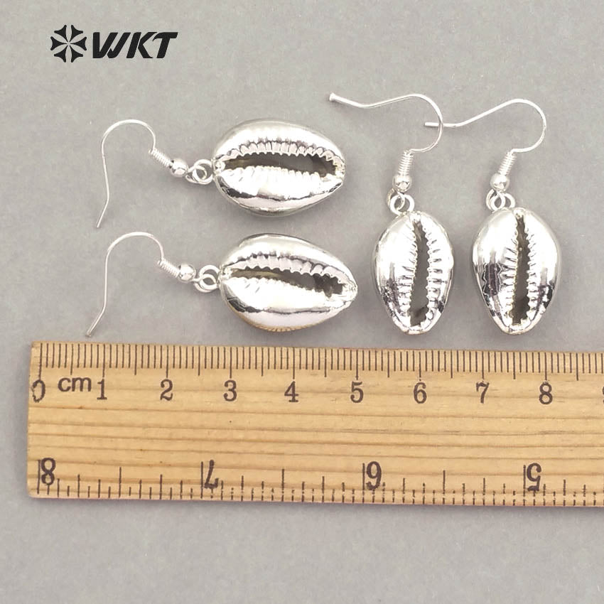 WT-E463 Wholesale New Original Design Women Elegant Gift High Quality Earring with Cute Natural Cowrie Shell Earring