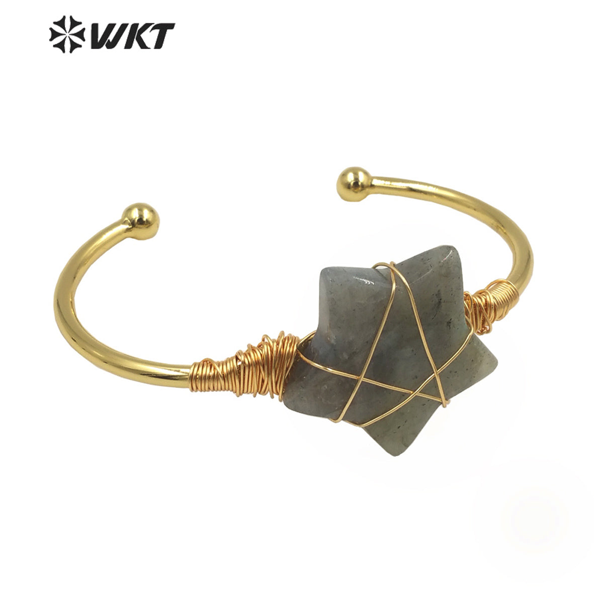 WT-B639 WKT Lovely FashionStar Design Trendy Gift for Women Gemstone Natural Colorful Gemstone Bracelets