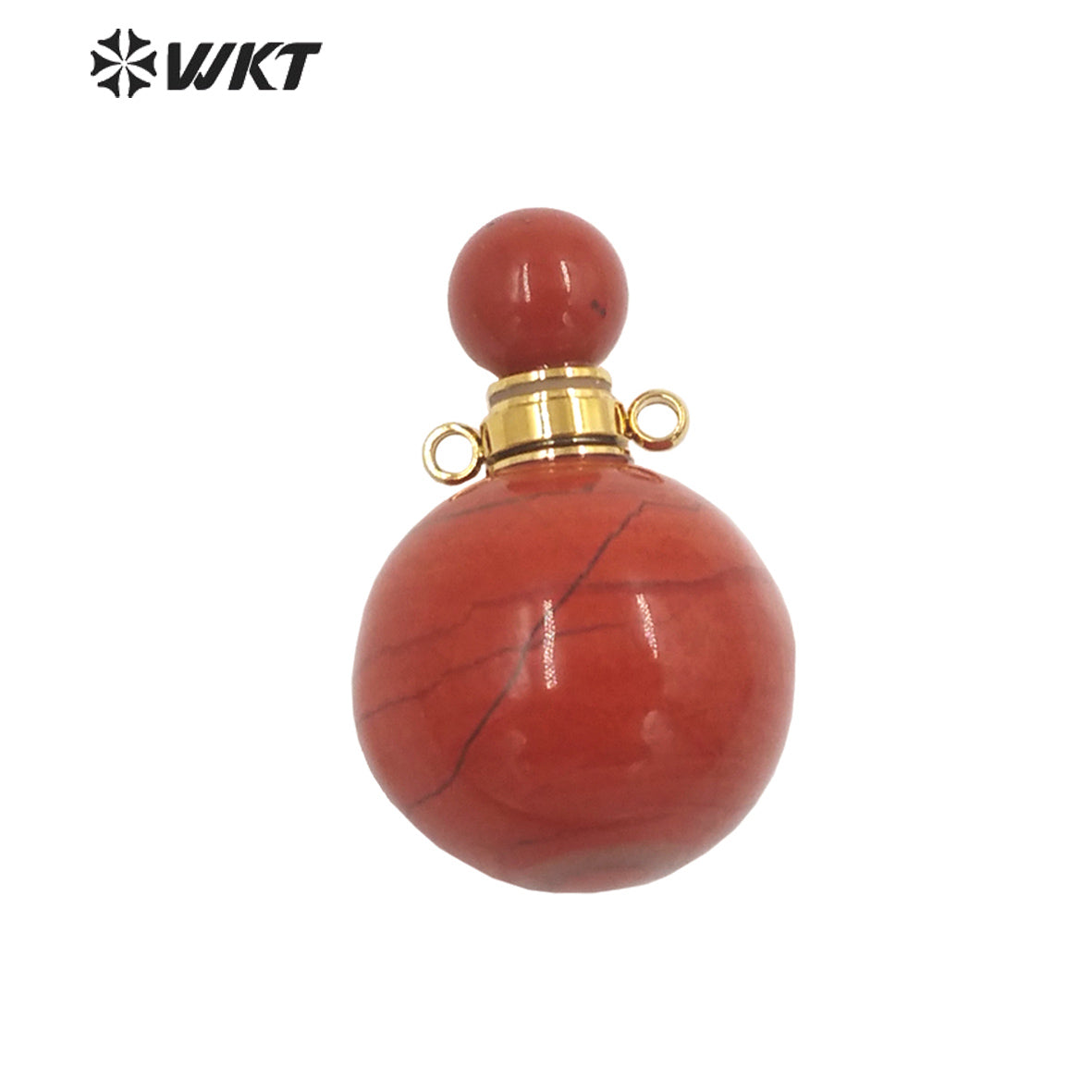 WT-P1930 Fashion Design Trendy New Precious Knife Shaped Colorful Stone Crystal Quartz Perfume Bottle Pendants
