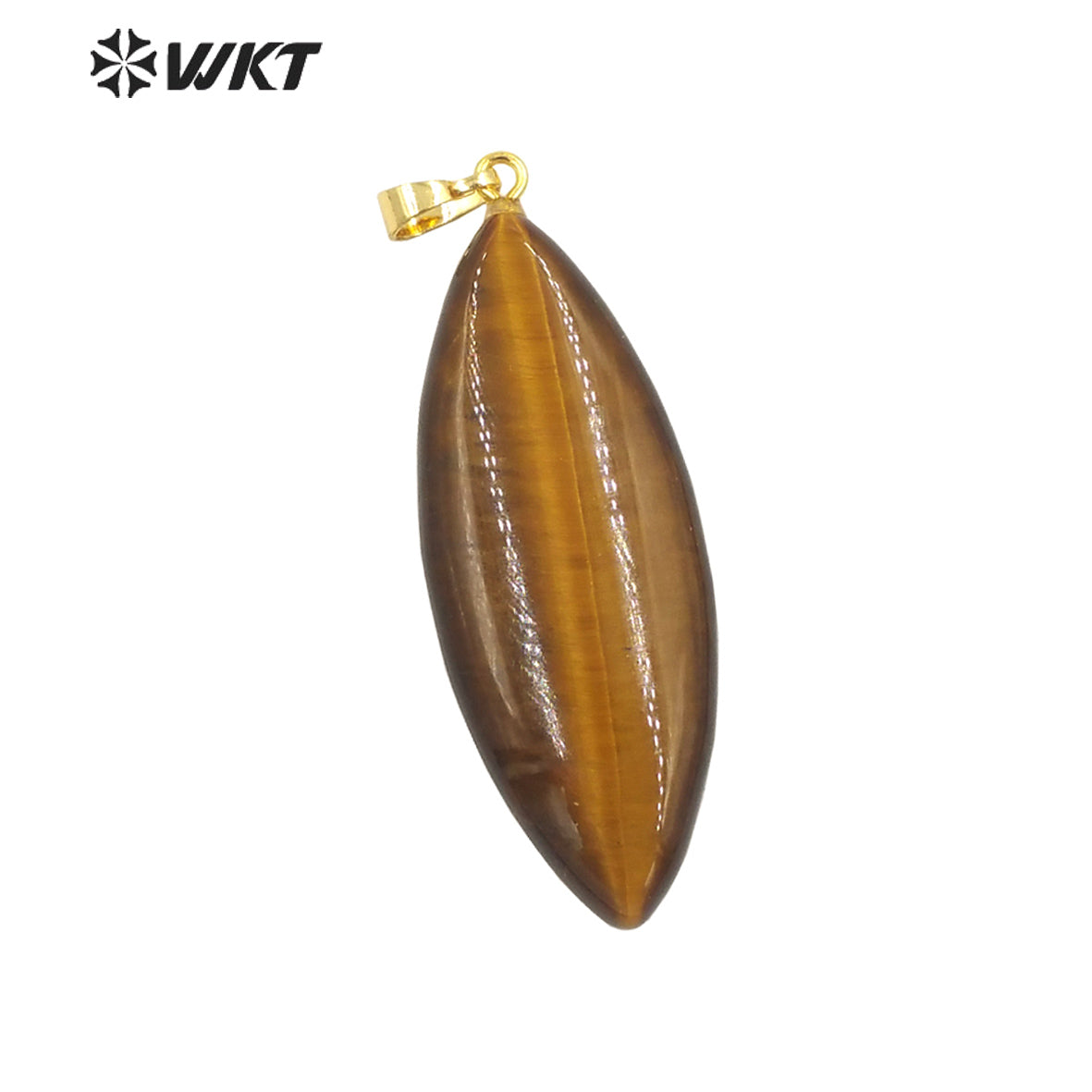 WT-P1946 Wholesale Fashion Handmade Carved Natural Stone Made for Lady Necklace Design Natural Gemstone Necklace