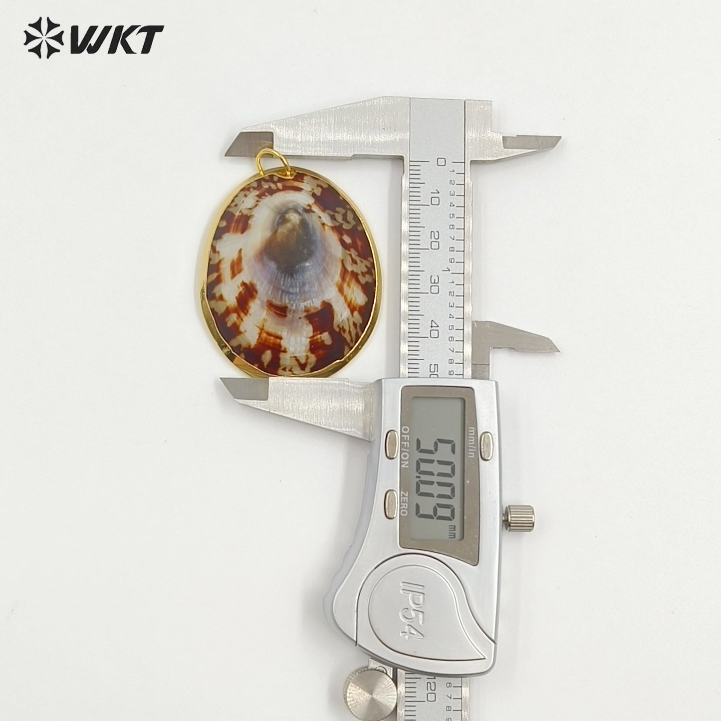 WT-JP500 New Arrival Wholesale Gold Plated Natural textureTurtle Shell Pendant For Women Unique Necklace Earrings Making