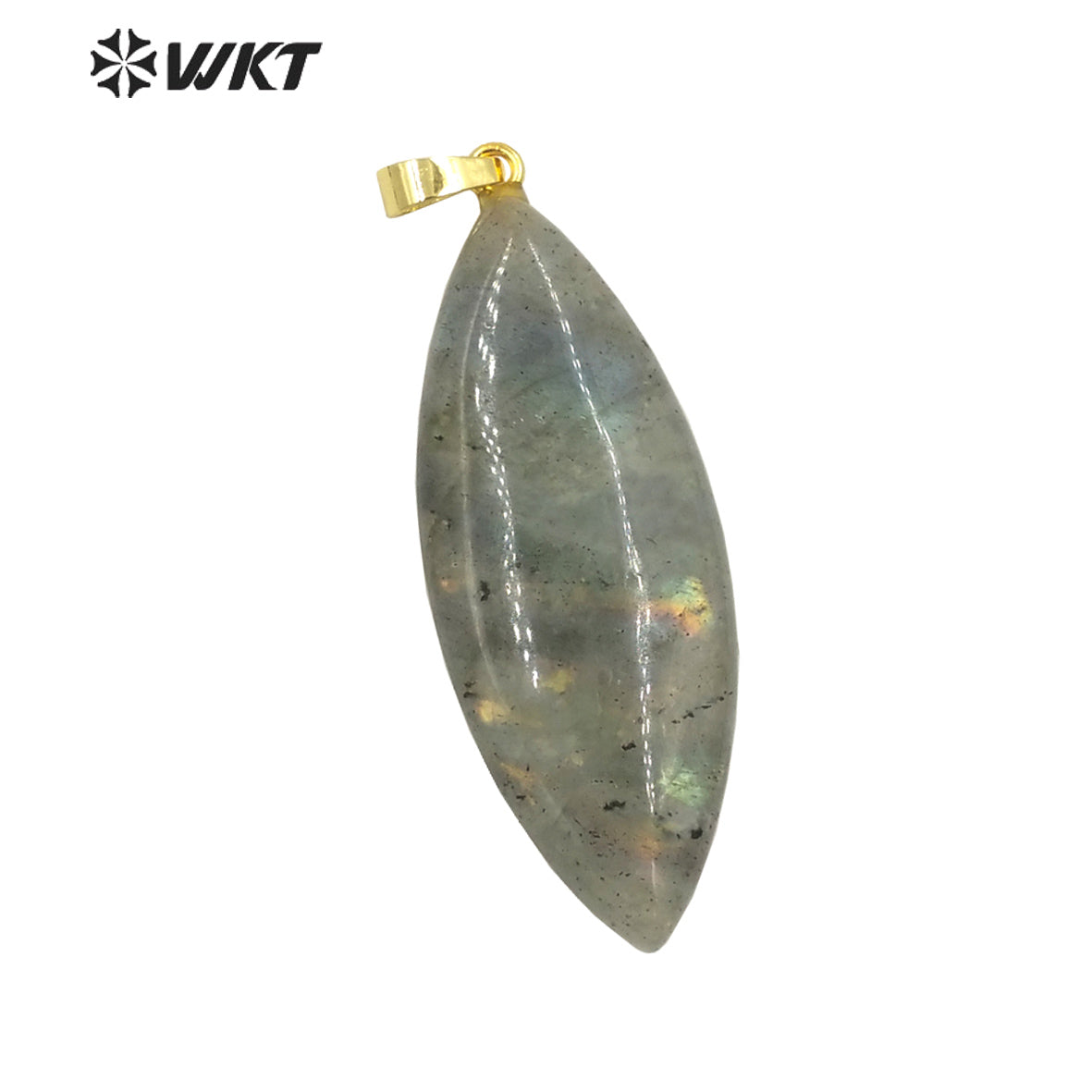 WT-P1946 Wholesale Fashion Handmade Carved Natural Stone Made for Lady Necklace Design Natural Gemstone Necklace