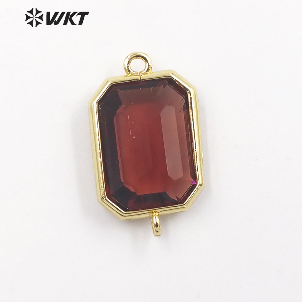 WT-C317 WKT Lapis/ Labradorite Gemstone Connectors for Jewelry Findings Amethyst Amazonite Stone for Bracelet