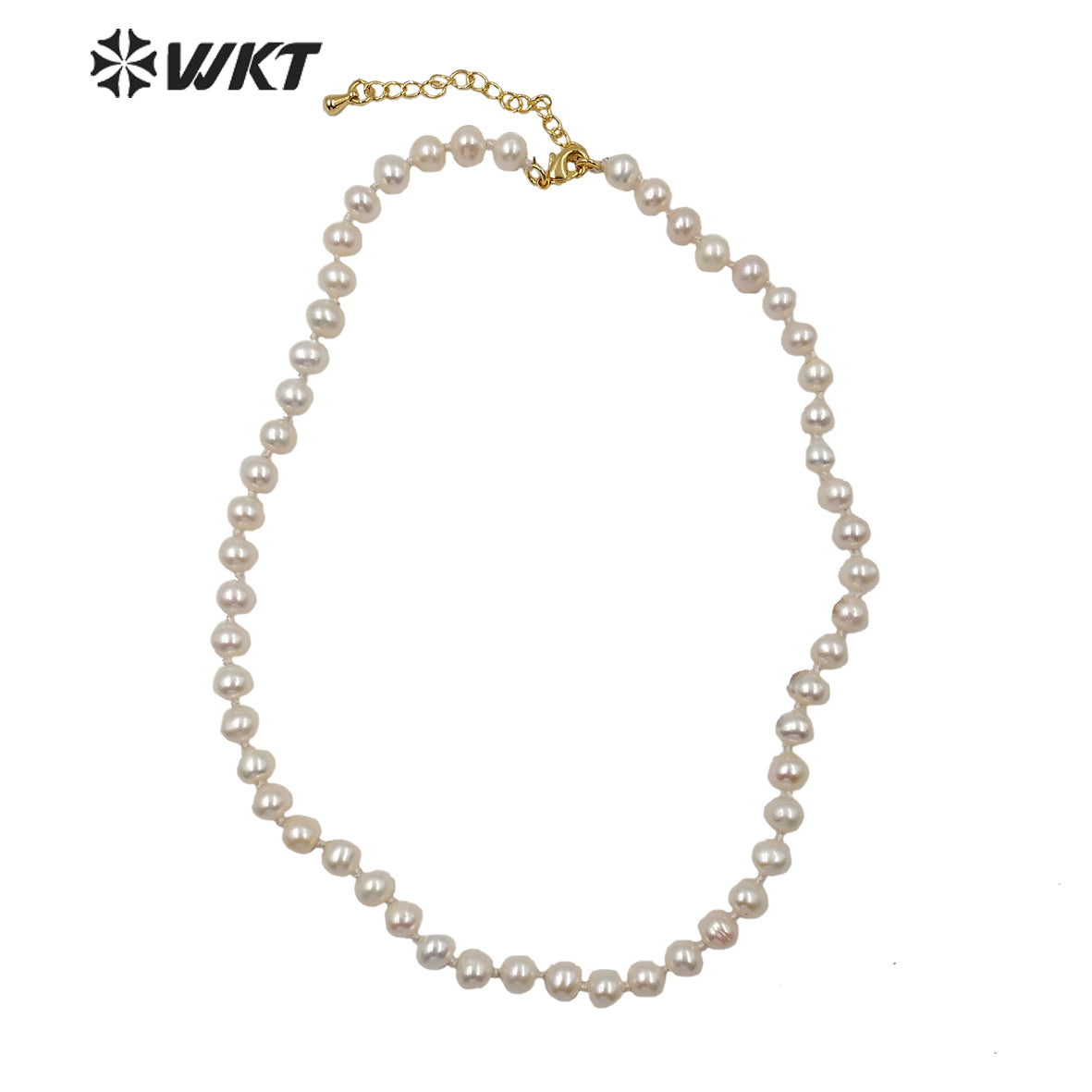 WT-JN112 Elegant Lady Jewelry Natural Pearl Beads Necklace 14" Pearl Necklace Fashion Charm Jewelry Pearl Beads Necklace