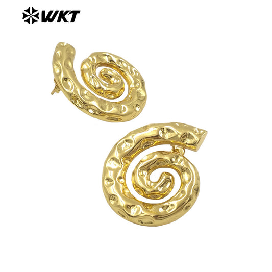 WT-E770 Explosive New Products18K Gold Plated Funny Cute Style Earrings for Sweet Girls As Daily Decoration and Special Gifts