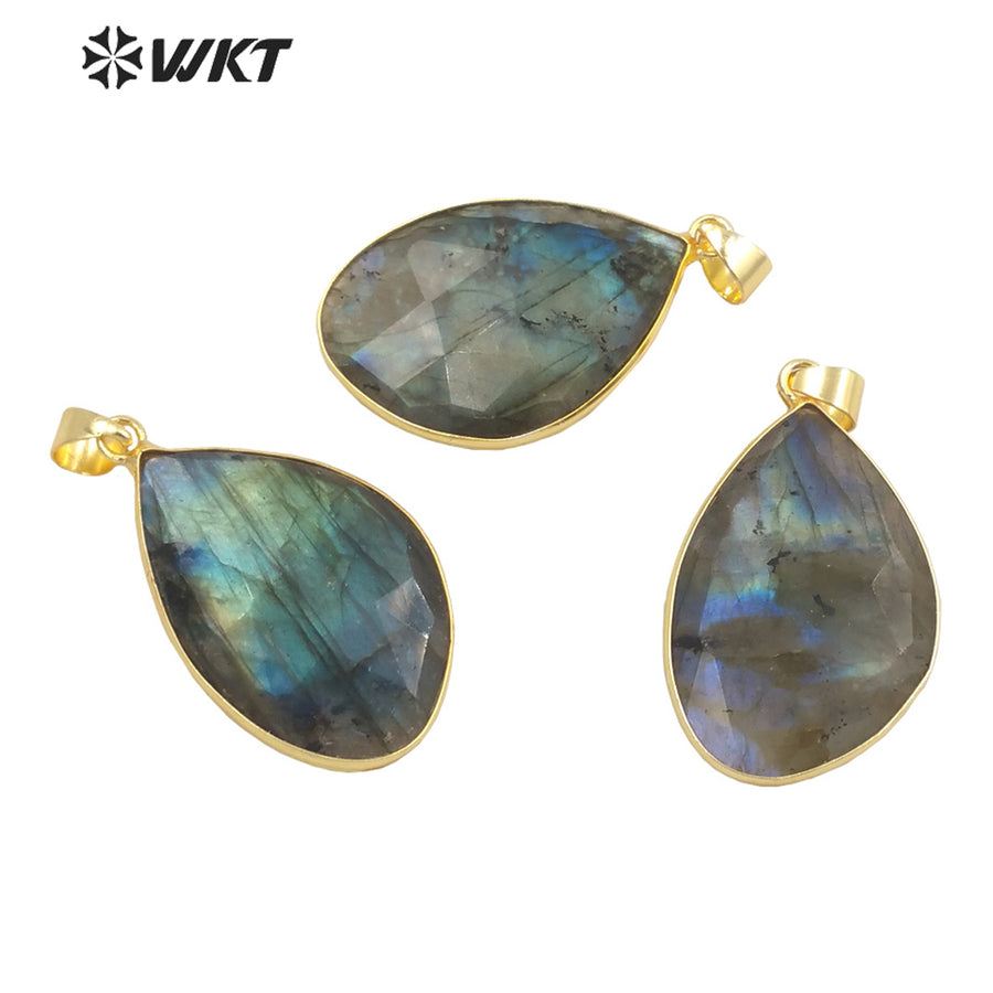 WT-P1736 Best Labradorite Pendant European Natural Fashion Jewelry Pendant Luxury Stone and Fine Jewelry As Gift for Women