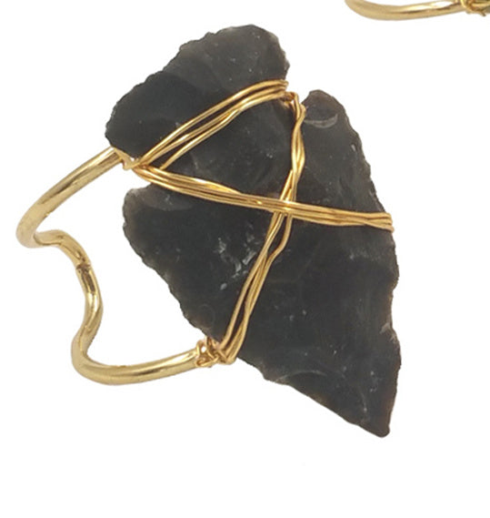 WT-R391 WKT 2022 Hot Style Vintage Ring Indian Agates Ring Natural Stone for Women New Trend Jewelry Ring Party