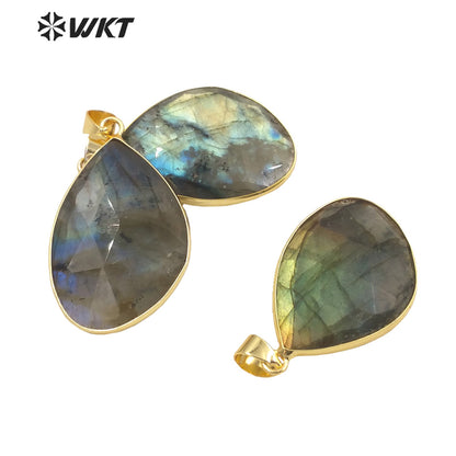 WT-P1736 Best Labradorite Pendant European Natural Fashion Jewelry Pendant Luxury Stone and Fine Jewelry As Gift for Women