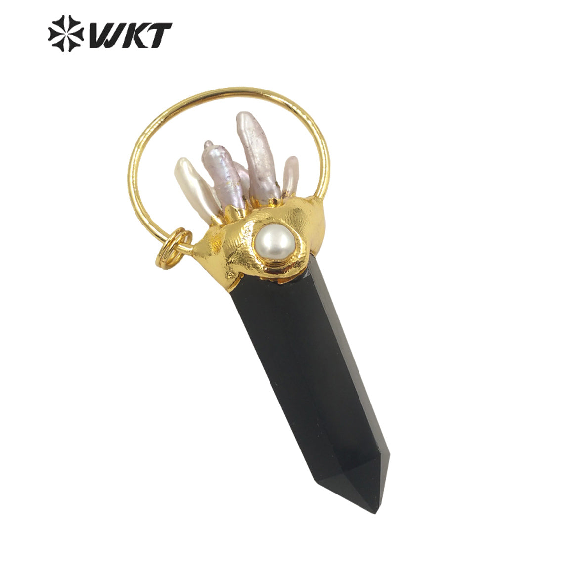 WT-P1746 2021 Fine Jewelry Black Obsidian Pendant Fashion and Nice Jewelry Pendant As a Gift for Big Party so Luxury